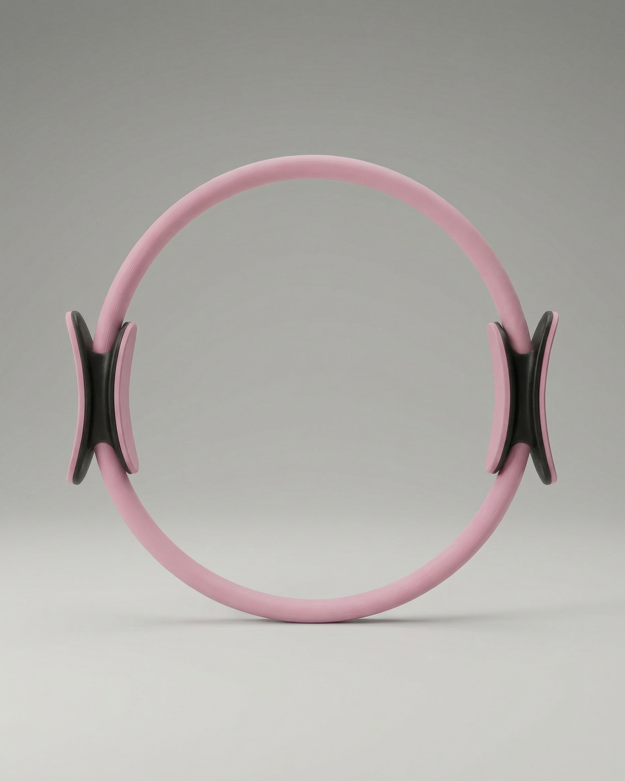 #color-Rose Anneau de Pilates premium rose vu de profil.